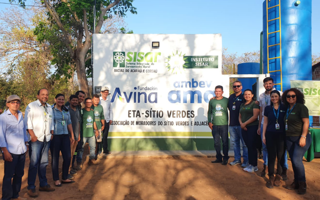 Inauguração da Estação de Tratamento das Comunidades de Verdes e Caetanos, beneficiando 750 pessoas
