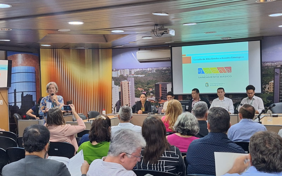 Assembleia Legislativa realiza seminário para discutir os desafios do saneamento rural no Ceará